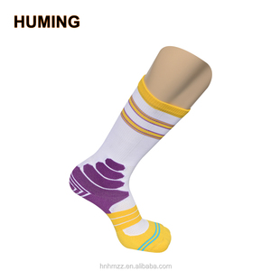 New green haute élasticité jeunes hommes fou de basket-ball chaussettes de travail - Product Image 4