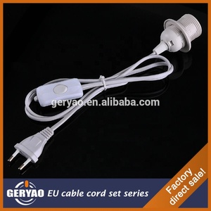 Ổ Cắm Đèn E27 Tiêu Chuẩn Châu Âu Bộ Dây Cắm Với Công Tắc Có Thể Điều Chỉnh Lại - Product Image 3