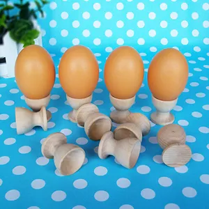 20*35mm natural Wood Egg Stands for kitchen use or kids play