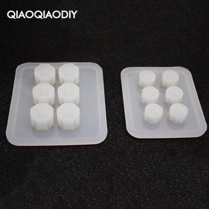 Personnalisé Personnalisation Carré Diamant <span class=keywords><strong>Silicone</strong></span> <span class=keywords><strong>Buche</strong></span> <span class=keywords><strong>Moule</strong></span> - Product Image 4