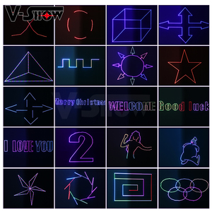 VSHOW 3W RGB animazione effetto fascio <span class=keywords><strong>Laser</strong></span> stadio <span class=keywords><strong>Laser</strong></span> luce spettacolo proiettore DMX ILDA DJ Disco luce <span class=keywords><strong>Laser</strong></span>