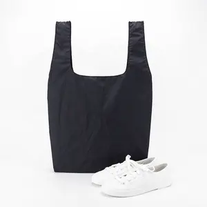 低起订量 OEM 尼龙折叠可重复使用的购物袋手提袋购物袋