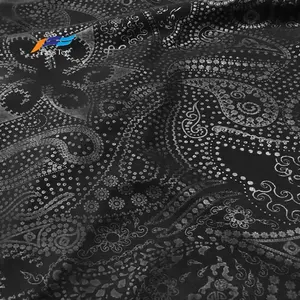 100%polyester wool peach/chiffon/nida/furshan/marvijet embossed fabric for abaya