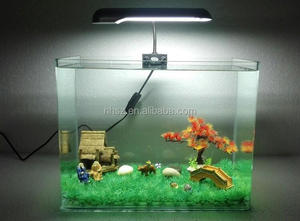 China Aquarium Leverancier Home Accessoires Tafel Top 5 Stuks Set Aquarium Kleine Vissenkom Bocht Glas Aquarium - Product Image 4