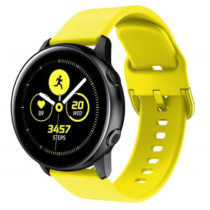 Orologio con cinturino in Silicone da 20mm 22mm 46mm 42mm attivo 1 2 per <span class=keywords><strong>Samsung</strong></span> <span class=keywords><strong>Galaxy</strong></span> Logo personalizzato accettato Sport molti colori Opp Bag - Product Image 5