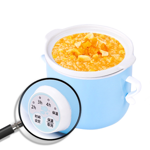 Nouveau produit : Mini cuiseur à riz électrique pour la maison, jusqu'à 1L, avec <span class=keywords><strong>pot</strong></span> en céramique, idéal pour bébé - Product Image 4
