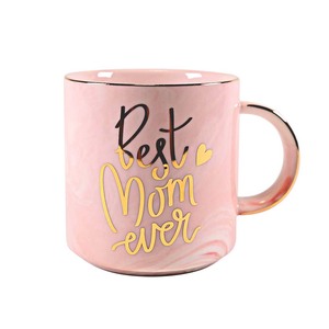 Pink Marble Ceramic Coffee <strong>Mug</strong> for <strong>Mother</strong> <strong>Day</strong> Birthday Gifts - Product Image 1