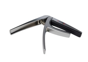 Hương thơm AC-02 cổ điển màu bạc hợp kim kẽm capo cho guitar nhạc cụ Có dây phần & phụ kiện - Product Image 3