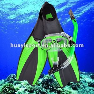 Mascarilla <span class=keywords><strong>de</strong></span> buceo profesional <span class=keywords><strong>para</strong></span> adultos, <span class=keywords><strong>de</strong></span> silicona, con <span class=keywords><strong>aletas</strong></span> - Product Image 3