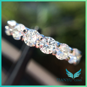 En gros <span class=keywords><strong>1</strong></span>.5 <span class=keywords><strong>carat</strong></span> <span class=keywords><strong>solitaire</strong></span> D E F couleur moissanite de silicium sic blanc couleur moissanite images - Product Image 6