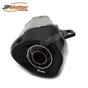JPMotor Universale <span class=keywords><strong>Aftermarket</strong></span> Moto di <span class=keywords><strong>Scarico</strong></span>, Hexagon Motor Bike Silenziatore - Product Image 6