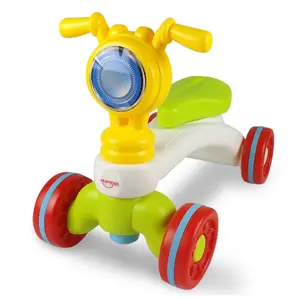 Voiture d'équilibre pour enfants, mini moto à quatre roues, balançoire pour bébés
