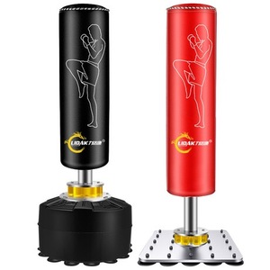 Pu Artificial Leather Freestanding <strong>Boxing</strong> Bag Heavy Punching Bag <strong>Boxing</strong> Bag <strong>Stand</strong> - Product Image 1