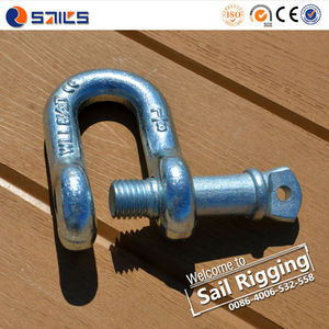 Acero galvanizado tornillo perno U.S. soltar grillete forjado D - Product Image 4