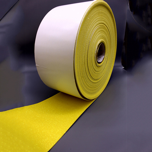 Rollo de cinta adhesiva de espuma de papel, purpurina, multicolor, suministro de fábrica, venta al por mayor - Product Image 6