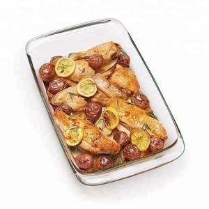<span class=keywords><strong>Plat</strong></span> à four <span class=keywords><strong>en</strong></span> <span class=keywords><strong>verre</strong></span> <span class=keywords><strong>pour</strong></span> la maison et la cuisine, articles ménagers, résistant à la chaleur, compatible four - Product Image 3