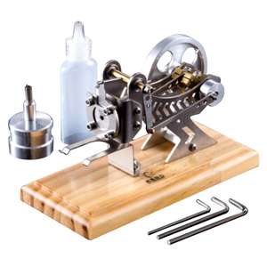 Gelsonlab HS-ZK-01 <span class=keywords><strong>Mini</strong></span> <span class=keywords><strong>Stirling</strong></span> Vide <span class=keywords><strong>Moteur</strong></span> Générateur D'énergie Physique Modèle Jouet Éducatif pour Enfant Étudiant - Product Image 2