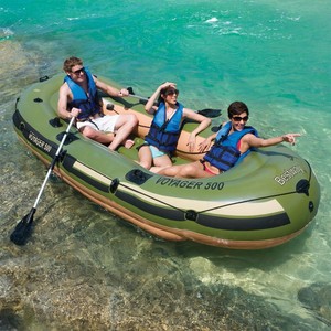 Bestway 65001 Hydro Force Voyager 500 <span class=keywords><strong>Gommone</strong></span> 358 cm x 142 cm Prezzo di Fabbrica Cinese <span class=keywords><strong>Gommone</strong></span> Gonfiabile per 3 Persone - Product Image 1