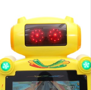 Machine de combat et de jeu vidéo pour enfants, <span class=keywords><strong>Robot</strong></span> à pièces, voiture de course, Arcade, offre spéciale, - Product Image 3