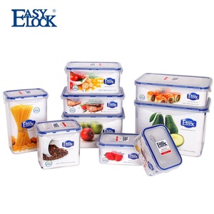 Congélateur Joint Snap Lock Transparent Plastique PP Personnalisé Deli Viande Contenants De Stockage Des Aliments Boîte Pour La Cuisine Préparation Des Aliments Avec Couvercle