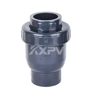 Chemical Industrial Manual Plastic PVC UPVC Single Union Socket Check Valve