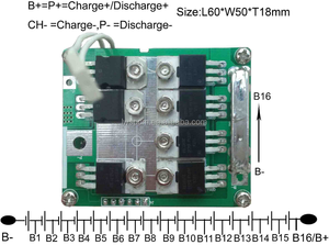 Alta calidad León pcb/pcm/bms/placa de circuito para 3,7 v 1S5A pcb - Product Image 5