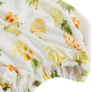 Custom לנשימה יילוד פעוט מיטת משתלת מצעים עריסה אורגני מצויד 100% כותנה ג 'רזי תינוק מיטת גיליון סטים - Product Image 4