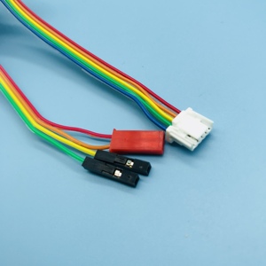 YKT 4ピン 3mm 2ピン アンプ用メスアダプターコネクタ ハロゲンフリー錫メッキ銅ケーブル 工業機械用（ワイヤーハーネスケーブル） - Product Image 6