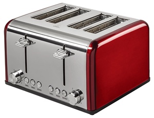 Thiết Bị Gia Dụng Hạt Nướng Bánh Mì Thiết Kế Mới Chuyên Nghiệp Tự Động Thép Không Gỉ Điện 4 Slice Nướng Bánh Mì Điện - Product Image 5