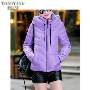 TONGYANG <strong>Winter</strong> Jacket <strong>Women</strong> <strong>Womens</strong> <strong>Parkas</strong> Thicken Outerwear Solid Hooded <strong>Coats</strong> Short Female Slim Cotton Padded Basic Tops - Product Image 5