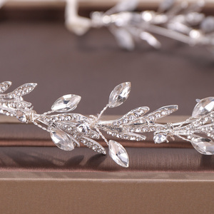 2019 nouveauté cristal <span class=keywords><strong>mariée</strong></span> casque couronnes Pageant rond cristal <span class=keywords><strong>diadème</strong></span> bandeau mariage couronnes et voiles - Product Image 5