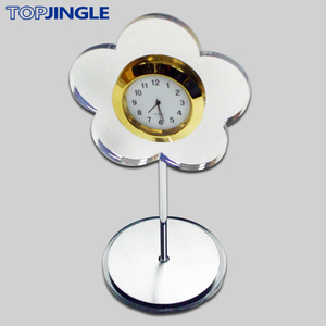 Adorable decoración de escritorio en forma de flor reloj divertido - Product Image 1