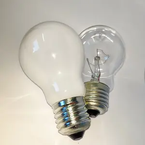 Общее освещение прозрачные 75 Вт 100 Вт A60 лампы накаливания E27 Базовая прозрачная лампа