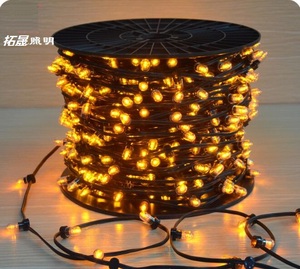 100 Mét Cuộn 12V <span class=keywords><strong>LED</strong></span> Clip Đèn Không Thấm Nước Trang Trí Fairy <span class=keywords><strong>Strings</strong></span> Cho Giáng Sinh - Product Image 4