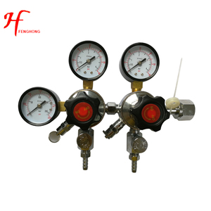 Nhà Sản Xuất Ningbo Chiết Giang Hai Áp Suất Cơ Thể Co2 <span class=keywords><strong>Gas</strong></span> Bia Điều Chỉnh Với Đo - Product Image 1