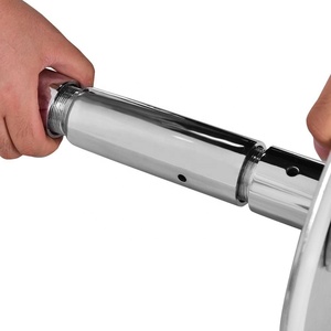 Cromato 7'4 \ "portatile rimovibile <span class=keywords><strong>Pole</strong></span> Dance <span class=keywords><strong>Pole</strong></span> Fitness Kit facile da installare in acciaio inox Static Spin Stripper <span class=keywords><strong>Pole</strong></span> Dance - Product Image 5