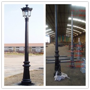 Alibaba China 5 - 12 m hierro fundido o de aluminio farola decoración precio para argelia HS-L-112 - Product Image 1