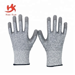 الصين pvc المغلفة الشتاء العمل قفازات سلامة مكافحة زلة pu قفازات عمل مطلية - Product Image 3