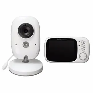 3.2" TFT Radio Nanny VB603 2 Way Talk Sound Detection Wireless Video Camera Smart Audio Baby Monitor bebe