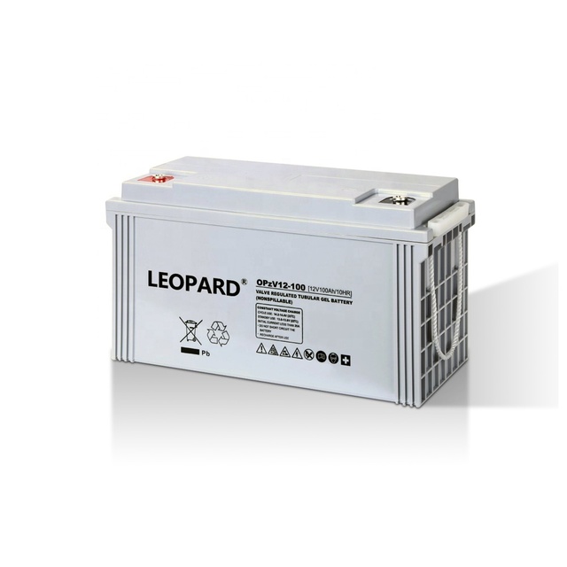 Tubular AGM Gel Type Batteries 12v 100ah Lead Acid Battery