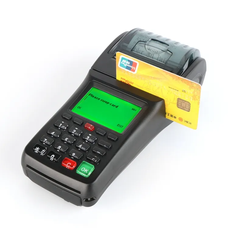 Goodcom encomenda de dinheiro impressora de serviço de transferência com leitor de cartão ic
