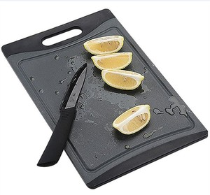 <span class=keywords><strong>Tabla</strong></span> <span class=keywords><strong>de</strong></span> Cortar <span class=keywords><strong>de</strong></span> Plástico Premium <span class=keywords><strong>de</strong></span> Color Gris y Negro, Tablas <span class=keywords><strong>de</strong></span> Cortar <span class=keywords><strong>de</strong></span> Plástico Ecológicas para Cortar - Product Image 3