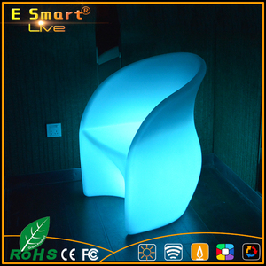 Barra de muebles de plástico led silla del cubo de <span class=keywords><strong>rubik</strong></span> fidget cubo silla de la barra iluminada - Product Image 4