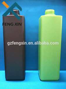 750ml carré en plastique hdpe bouteille avec pompe lotion pour le shampooing lotion <span class=keywords><strong>gel</strong></span> crème - Product Image 6