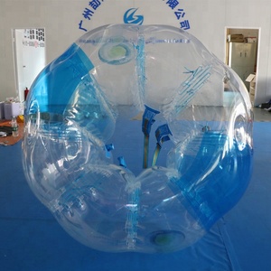 Burbuja inflable de 0,7 mmTPU de 1,5 m de diámetro, color a rayas, pelota de fútbol - Product Image 6