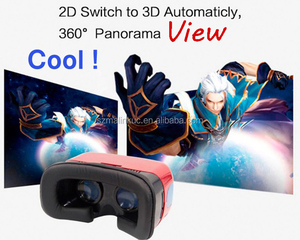 2016 wholesale OEM accepted 3d vr glasses virtual reality helmet - Product Image 2