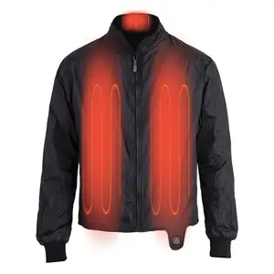 New design 12V heated motorcycle jacket/coats for motorcycle riding racing in cold winter veste chauffante moto