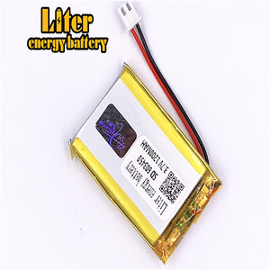 Plug 2.5-2 P 3.7 V 603450 1200 mah lipo battery Rechargeable solar li ion polymer lithium battery with PCM - Product Image 1