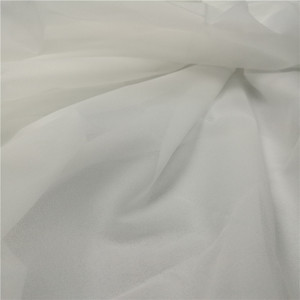 Entoilage tissé simple <span class=keywords><strong>fusible</strong></span> en polyester 30D 100% pour robe - Product Image 3