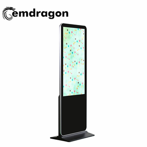 HD55F 55 quiosco de información de la señalización de Digitaces del soporte del piso de la pantalla táctil del OEM LCD - Product Image 6